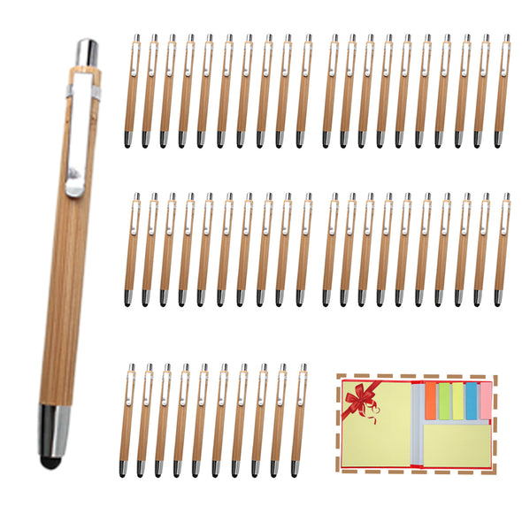 PROJECTS Holz Kugelschreiber Set aus - Kugelschreiber mit Touchpen MEGA SET nachhaltig